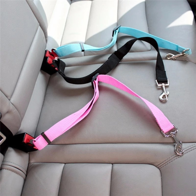 Travel-Safe Adjustable Dog/Cat Harness with Built-In Safety Latch