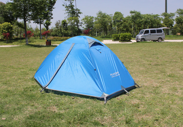 Ultra-Light 2-Person Camping Tent - Waterproof Double Wall for 4-Season Adventures