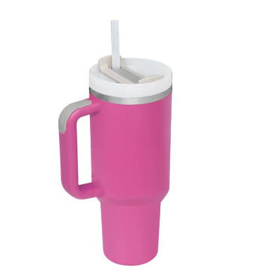 Precision 40oz Stainless Steel Tumbler with Handle – Durable, Leak-Proof, and Travel-Ready