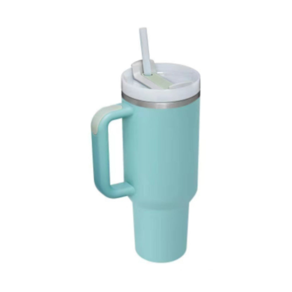 Precision 40oz Stainless Steel Tumbler with Handle – Durable, Leak-Proof, and Travel-Ready